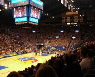 Allen Fieldhouse Parking Lots