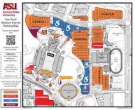 ASU Multi-Purpose Arena Parking Lots