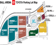 Ball Arena Parking Lots