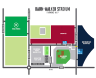 Baum Stadium Parking Lots