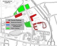 Coleman Coliseum Parking Lots