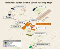 John Paul Jones Arena Parking Lots