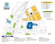 PPG Paints Arena  Parking Lots