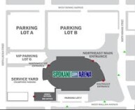 Spokane Veterans Memorial Arena Parking Lots