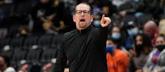 Philadelphia 76ers coach is Nick Nurse